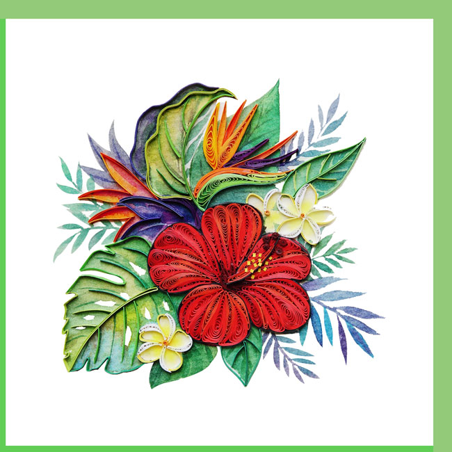 hibiscus with Plumeria